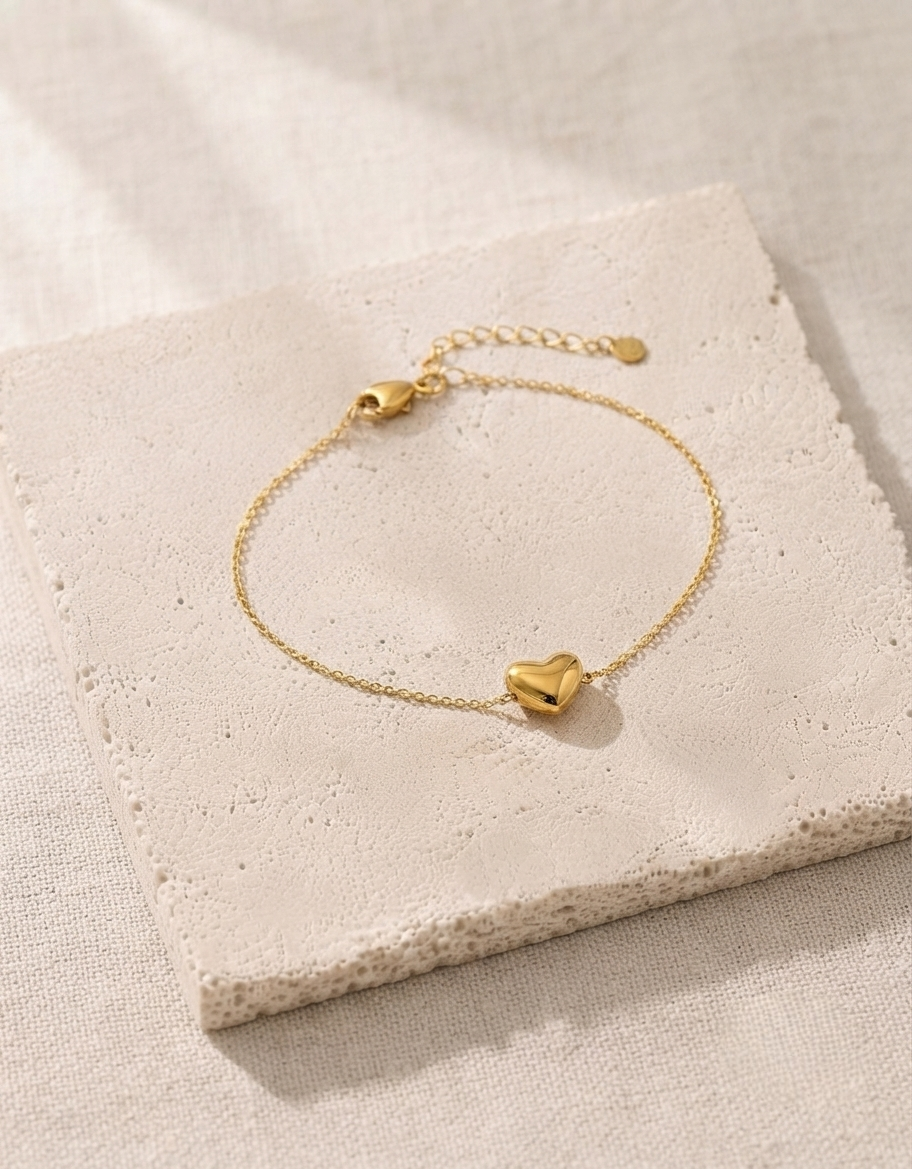 Pulseira Coração à Prova de Água